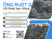 Ống Ruột Gà Trong Công Nghiệp – Ống luồn dây điện bọc nhựa, Ống ruột gà cơ khí 