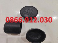 Nắp chụp nhựa bịt đầu sắt hộp phi 48mm 
