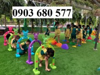 Cổng chui hình con vật ngộ nghĩnh cho trẻ em mầm non