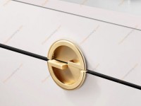 Tay nắm âm tủ dạng bán nguyệt NK463 | Zalo 0901 196 552