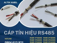 Cáp tín hiệu RS485 xoắn chống nhiễu Altek Kabel 1 pair 24AWG