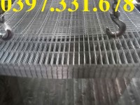 Nơi sản xuất lưới thép hàn 3ly ô 30x100mm mạ kẽm, lưới đen
