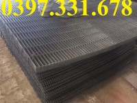 Nơi sản xuất lưới thép hàn 3ly ô 30x100mm mạ kẽm, lưới đen