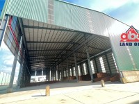 XT045 nhà xưởng sản xuất xị mạ, xử lý bề mặt. khung thép kiên cố, thời gian thuê lâu dài