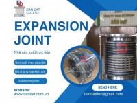 Khớp nối giãn nở nhiệt inox, ống bù trừ giãn nở, khớp giãn nở inox DN200