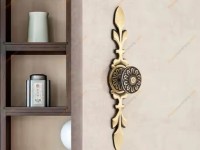 Núm cửa tủ phối thanh đồng cổ điển NK071D | Zalo 0901 196 552