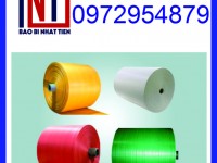 Cung cấp manh cuộn PP dệt tròn giá rẻ, đủ màu sắc, kích thước