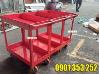 Tủ / kệ để đồ nghề Npro - Xe đẩy 3 ngăn giao hàng trên TQ