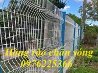 Hàng rào lưới thép chấn sóng D4, D5, D6