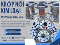 Khớp nối chống rung máy phát, khớp nối mềm nối bích chịu nhiệt, khớp nối kim loại nối ren