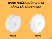 Bánh nhông dùng cho băng tải xích nhựa