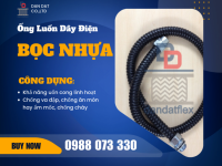 Ống Luồn Dây Điện Bọc Nhựa Pvc - Ống Thép Luồn Dây Điện - Ống Ruột Gà Lõi Thép Bọc Lưới Inox 