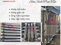 Khớp Nối Mềm Inox 304, Khớp Nối Chống Rung Inox, Khớp Nối Giãn Nở Inox
