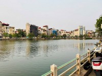 BÁN NHÀ BỒ ĐỀ 21 tỷ 82m VIEW HỒ KINH DOANH Ở PHÙ HỢP,LONG BIÊN HÀ NỘI