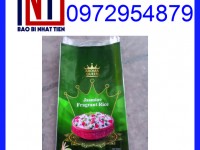 Bao PP dệt đựng 50kg, bao PP dệt đựng gạo 50kg