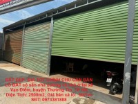 ĐẤT ĐẸP- GIÁ TỐT CHÍNH CHỦ CẦN BÁN LÔ ĐẤT có sẵn nhà xưởng và nhà ở tại huyện Thường Tín, TP Hà Nội