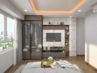 Căn Hộ Cosmo City Mặt Tiền Đường Nguyễn Thị Thập Quận 7 Giá 2.8ty 2PN.