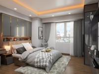 Căn Hộ Cosmo City Mặt Tiền Đường Nguyễn Thị Thập Quận 7 Giá 2.8ty 2PN.