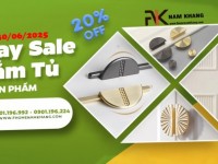 Nhận ngay ưu đãi 20% - Tay nắm tủ cao cấp tại FHomeNamKhang