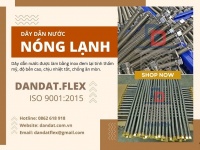 Ống dẫn nước inox nóng lạnh, dây mềm cấp nước nóng, dây dẫn nước inox ruột gà