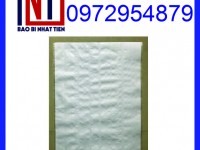 Bao PP trắng đựng 50kg, bao PP trắng tráng keo đựng 50kg