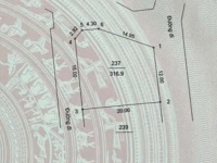 Chỉnh chủ bán gấp đất BT tại khu BT Phú Gia, HN -Lô góc 3 mặt đường