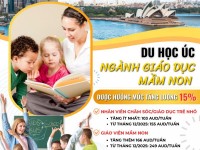 Du học Úc ngành Giáo viên Mầm non – Ngành hot đang có mức lương tăng đột phá