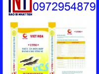 Bao bì thức ăn thủy sản, bao PP dệt đựng hạt zeolite