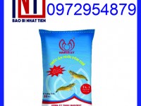 Bao bì thức ăn thủy sản, bao PP dệt đựng hạt zeolite