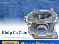 Khớp nối mềm inox nối bích, khớp nối chống rung có pasty, khớp nối mềm inox công nghiệp
