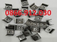 Uren vuông 25mm, pát sắt chữ u một lỗ vuông 25mm