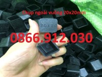 Các loại nút nhựa bịt đầu sắt hộp vuông 20x20mm 