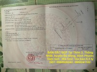ĐẤT ĐẸP - GIÁ TỐT CHÍNH CHỦ BÁN ĐẤT ĐẸP Tại Thôn 3, Thống Nhất, huyện Bù Đăng, Bình Phước