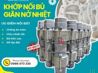 Khớp nối giãn nở kim loại, bù trừ giãn nở nhiệt inox, khớp nối mềm inox chịu nhiệt cao