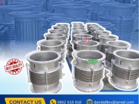 Khớp nối giãn nở kim loại, bù trừ giãn nở nhiệt inox, khớp nối mềm inox chịu nhiệt cao