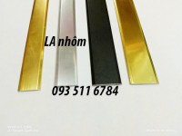 Nẹp góc bo tròn nẹp U nhôm nẹp V inox màu la nhôm Inox