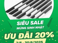 Tay nắm tủ NK156 – Ưu đãi 20% toàn bộ sản phẩm