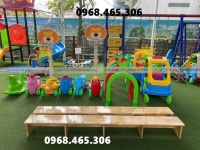 Băng ghế thể dục mầm non, ván trượt dốc mầm non