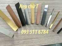 Nẹp V Inox nẹp V nhôm nẹp chỉ T nhôm trang trí Nẹp ngắt nước
