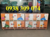 Tủ đựng balo mầm non, tủ cặp dép, kệ giỏ dép mầm non
