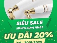 Tay nắm tủ sứ NK298 - Ưu đãi 20% toàn bộ sản phẩm