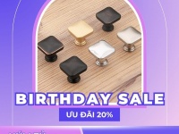 Núm tủ dạng vuông NK169 - Ưu đãi 20% toàn bộ sản phẩm