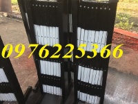 Hàng rào xếp sắt kéo tay | hàng rào xếp di động 