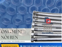 Ống mềm dẫn hơi nóng, Ống dẫn dầu thủy lực bọc lưới, Ống thủy lực inox, khop noi mem