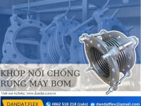 Giá khớp nối chống rung inox, khớp nối mềm inox nối bích, khop noi mem 