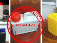 CAN NHỰA 2 LÍT ĐỰNG DUNG MÔI, CAN 2 LÍT ĐỰNG HÓA CHẤT NÔNG NGHIỆP
