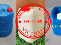BÁN CAN NHỰA 10 LÍT ĐỰNG AXIT, THÙNG NHỰA 20 LÍT ĐỰNG HÓA CHẤT LOÃNG