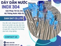 Dây cấp nước nóng lạnh inox, dây dẫn nước nóng lạnh vòi lavabo, dây mềm inox dẫn nước cho vòi chậu