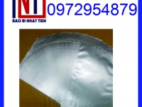 Túi nhôm 3 biên 2 mặt bạc, túi bạc 3 biên giá rẻ
