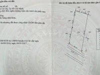 ĐẤT ĐẸP - GIÁ SIÊU TỐT - CHÍNH CHỦ Cần Bán Nhanh Lô Đất  Vị Trí Tại Huyện Củ Chi, TP HCM